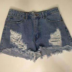Forever 21 High Waisted Denim Shorts